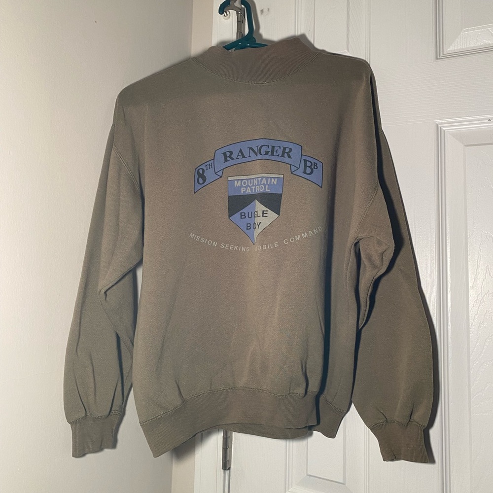 Vintage Military Sweatshirt